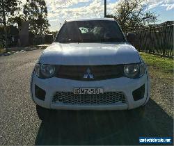 2010 Mitsubishi Triton MN GL-R White Manual M Utility for Sale