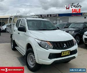 2017 Mitsubishi Triton White Automatic A Utility