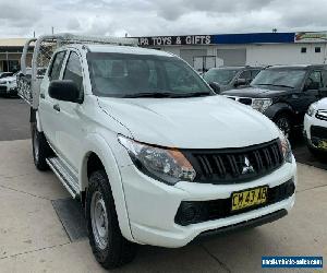 2017 Mitsubishi Triton White Automatic A Utility