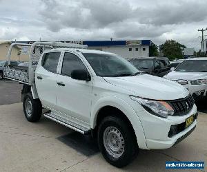 2017 Mitsubishi Triton White Automatic A Utility