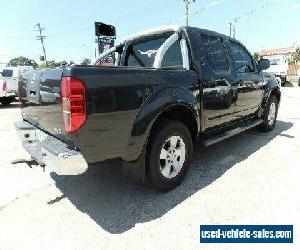 2008 Nissan Navara D40 ST-X (4x4) Manual 6sp M