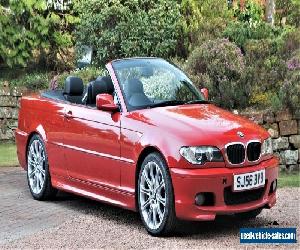 E46 BMW 318 2.0 16V CI FACTORY M SPORT CONVERTIBLE, FACELIFT MODEL.