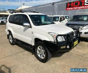 2008 Toyota Landcruiser Prado KDJ120R GXL White Manual M Wagon for Sale