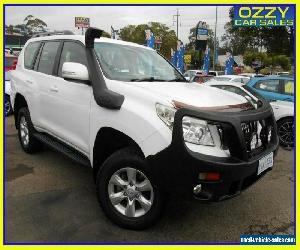 2010 Toyota Landcruiser KDJ150R Prado GXL (4x4) White Manual 6sp M Wagon