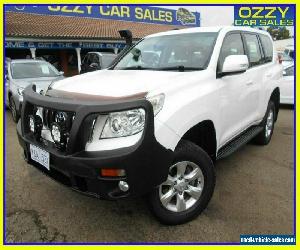 2010 Toyota Landcruiser KDJ150R Prado GXL (4x4) White Manual 6sp M Wagon