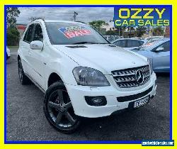 2008 Mercedes-Benz ML W164 08 Upgrade 350 (4x4) White Automatic 7sp A Wagon for Sale