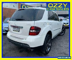 2008 Mercedes-Benz ML W164 08 Upgrade 350 (4x4) White Automatic 7sp A Wagon