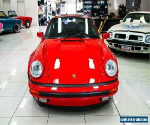 1986 Porsche 930 Turbo Red Manual M Coupe