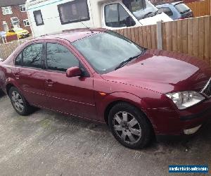 2004 FORD MONDEO ZETEC TDCI RED