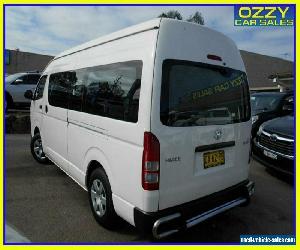 2015 Toyota HiAce TRH221R MY14 SLWB White Automatic 4sp A Van