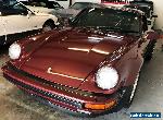 1984 Porsche 930 Turbo  911 Carrera Euro Worldwide Shipping for Sale