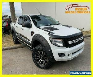 2012 Ford Ranger PX White Automatic 6sp A Utility