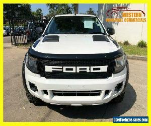 2012 Ford Ranger PX White Automatic 6sp A Utility