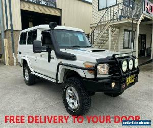 2010 Toyota Landcruiser VDJ78R GXL White Manual M Wagon