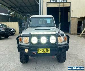 2010 Toyota Landcruiser VDJ78R GXL White Manual M Wagon