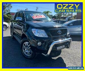 2009 Toyota TRD GGN25R 08 Upgrade HILUX 4000SL (4x4) Black 5 SP AUTOMATIC for Sale