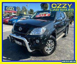 2009 Toyota TRD GGN25R 08 Upgrade HILUX 4000SL (4x4) Black 5 SP AUTOMATIC