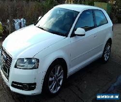 2011, 11 REG AUDI A3 SPORT TDI, DAMAGED SALVAGE, SPARES OR REPAIR for Sale