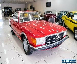 1976 Mercedes-Benz 450 SL Red Automatic 3sp A Convertible for Sale