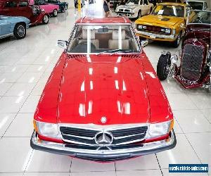 1976 Mercedes-Benz 450 SL Red Automatic 3sp A Convertible