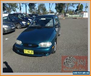 1998 Ford Festiva WF Trio Green Automatic 3sp A Hatchback