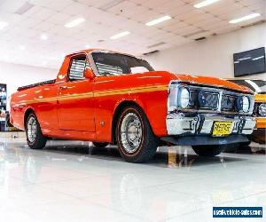 1970 Ford Falcon XW 500 Orange Manual 4sp M Utility