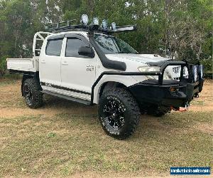 2010 Toyota Hilux KUN26R SR White Manual M Utility