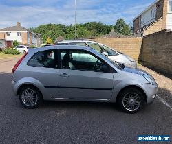 2005/05 FORD FIESTA 1.4 GHIA 3DR SILVER LEATHER AC ALLOYS for Sale