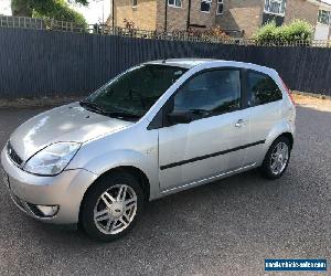 2005/05 FORD FIESTA 1.4 GHIA 3DR SILVER LEATHER AC ALLOYS