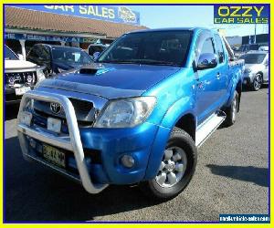 2011 Toyota Hilux KUN26R MY11 Upgrade SR5 (4x4) Blue Manual 5sp M Extracab