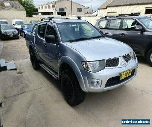 2012 Mitsubishi Triton MN MY12 GL-R Silver Automatic A Double Cab Utility