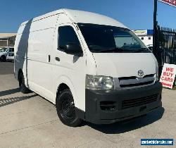 2007 Toyota HiAce TRH221R Van High Roof Super LWB 5dr Auto 4sp, 1295kg 2.7i A for Sale