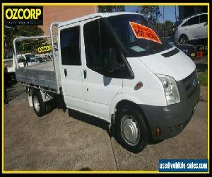 2008 Ford Transit VM White Manual 6sp M Crew Cab Chassis