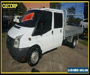 2008 Ford Transit VM White Manual 6sp M Crew Cab Chassis