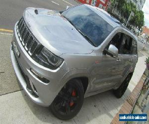 2014 Jeep Grand Cherokee WK MY14 SRT 8 (4x4) Silver Automatic 8sp A Wagon