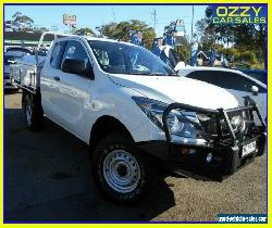 2017 Mazda BT-50 MY17 Update XT (4x4) White Automatic 6sp A Freestyle C/Chas for Sale