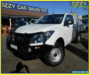 2017 Mazda BT-50 MY17 Update XT (4x4) White Automatic 6sp A Freestyle C/Chas