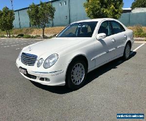 2006 Mercedes-Benz E350 Elegance White Automatic 7sp A Sedan