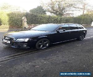 2010 Audi A4 3.0 TDI Quattro Avant S-line Black