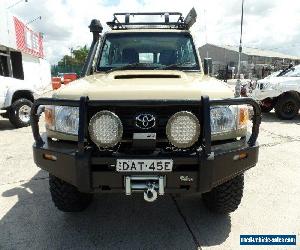 2012 Toyota Landcruiser VDJ76R Workmate (4x4) Beige 5sp Wagon