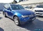 2007 BMW X3 E83 Wagon 4dr Steptronic 5sp 4WD 2.5i Montego Blue Automatic A for Sale