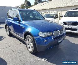 2007 BMW X3 E83 Wagon 4dr Steptronic 5sp 4WD 2.5i Montego Blue Automatic A for Sale