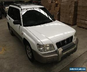 subaru forester 2001 MY02 2.0L AWD 5spd manual station wagon  AS TRADED IN SALE