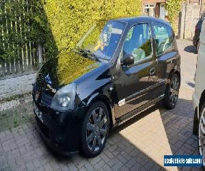 2004 renault clio 2.0 16v 182 sport black gold for Sale