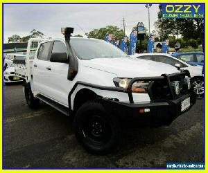 2017 Ford Ranger PX MkII MY17 XL 3.2 (4x4) White Automatic 6sp A Crew C/Chas for Sale