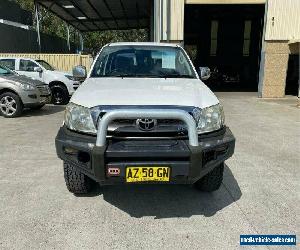 2008 Toyota Hilux GGN25R SR5 White Automatic A Utility