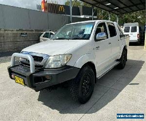 2008 Toyota Hilux GGN25R SR5 White Automatic A Utility