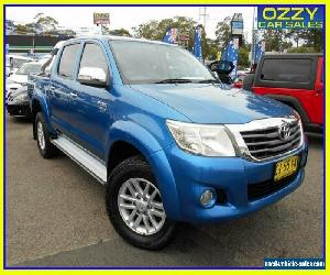 2012 Toyota Hilux GGN25R MY12 SR5 (4x4) Blue 5 SP AUTOMATIC Dual Cab Pick-up for Sale