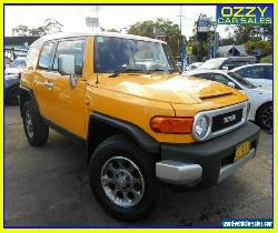 2012 Toyota FJ Cruiser GSJ15R Yellow Automatic 5sp A Wagon for Sale