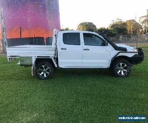 2008 Toyota Hilux KUN26R 08 Upgrade SR (4x4) Manual 5sp M Dual C/Chas